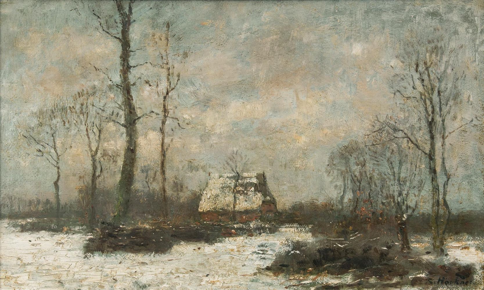 Winter near Wedel