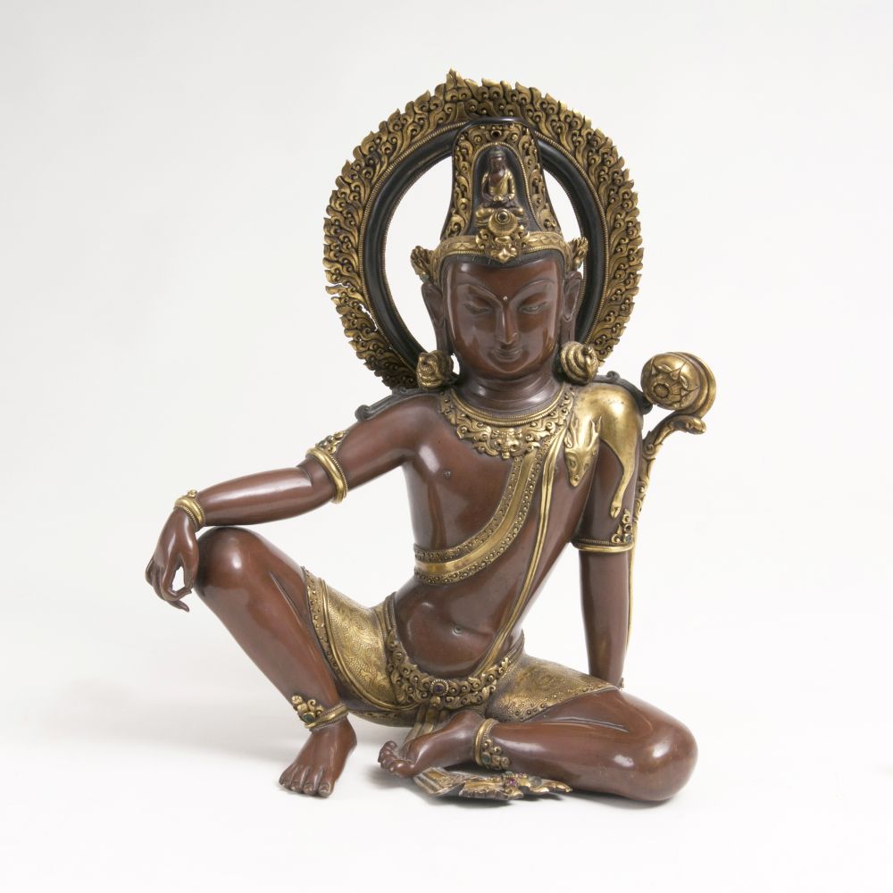Prächtige Figur des 'Avalokiteshvara'