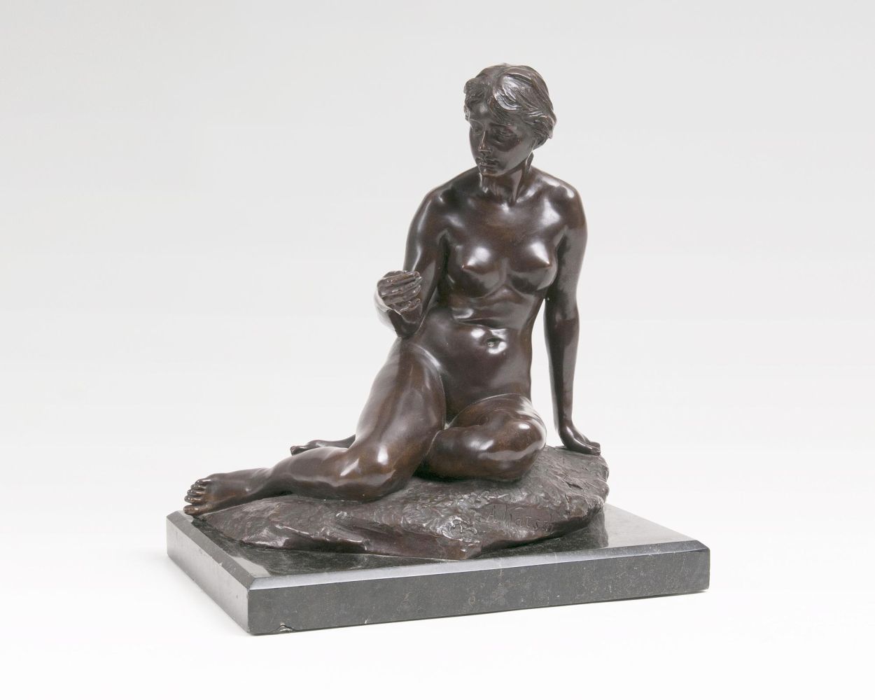 A Figure 'Sitting Female Nude'