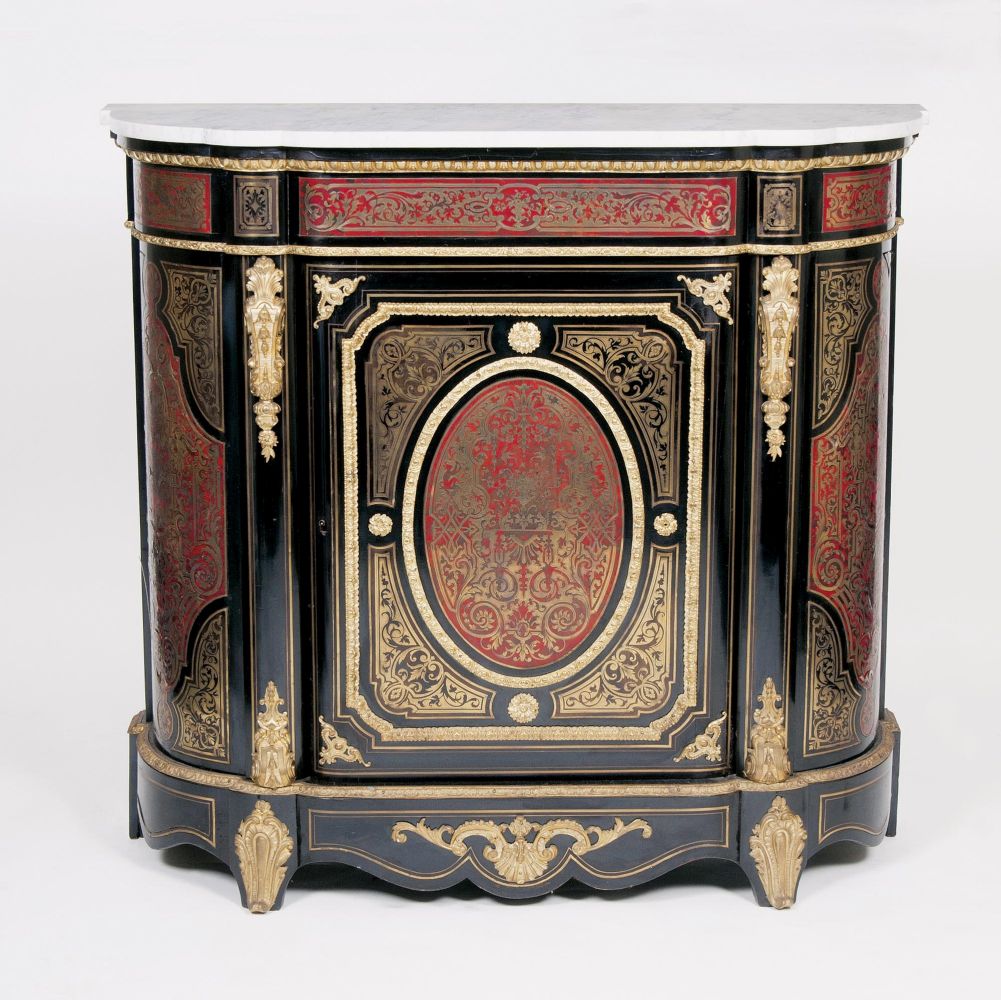 Napoleon III Boulle-Halbschrank