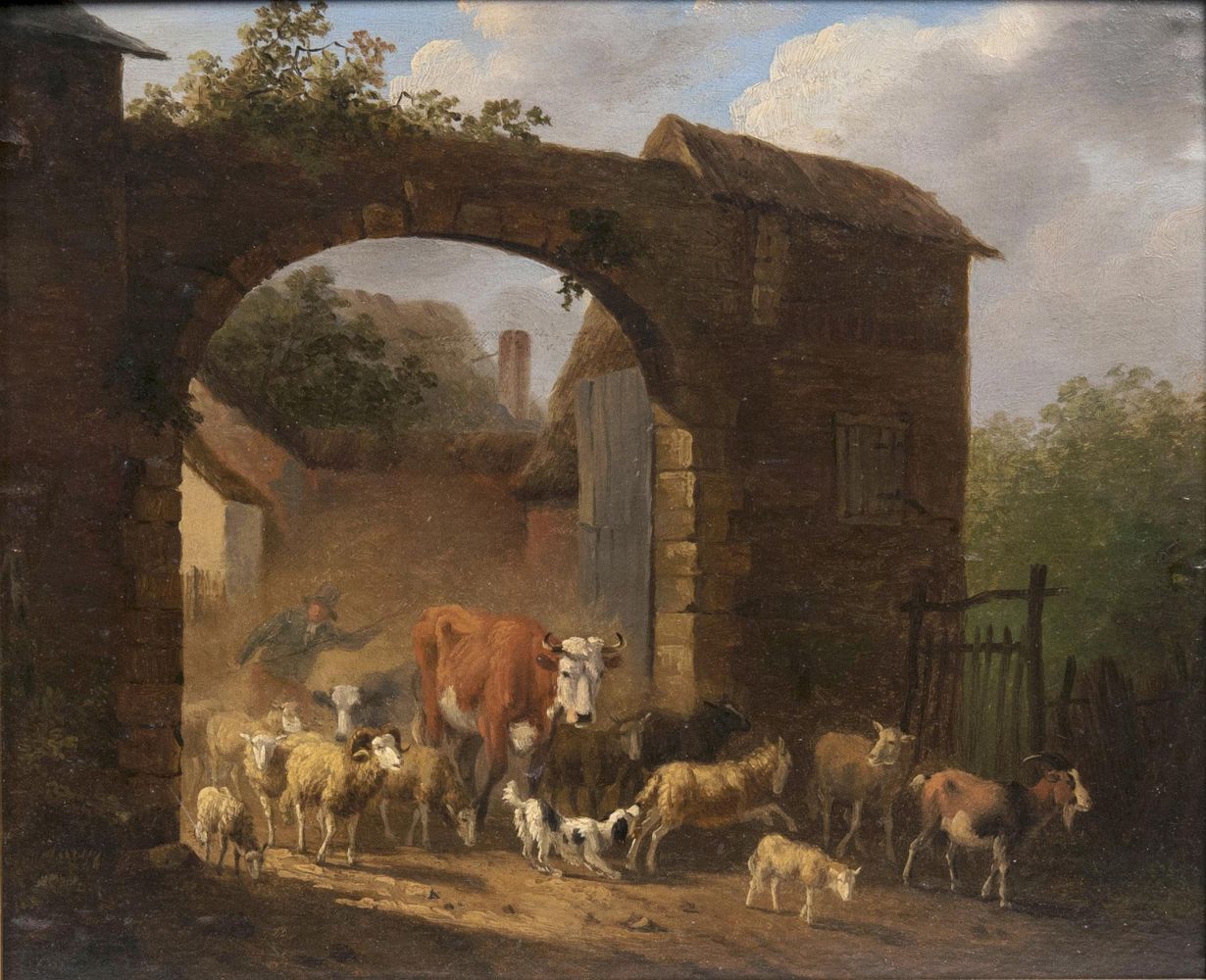 Johann Adam Klein - Leaving Town for the Pasture Leaving Town for the Pasture