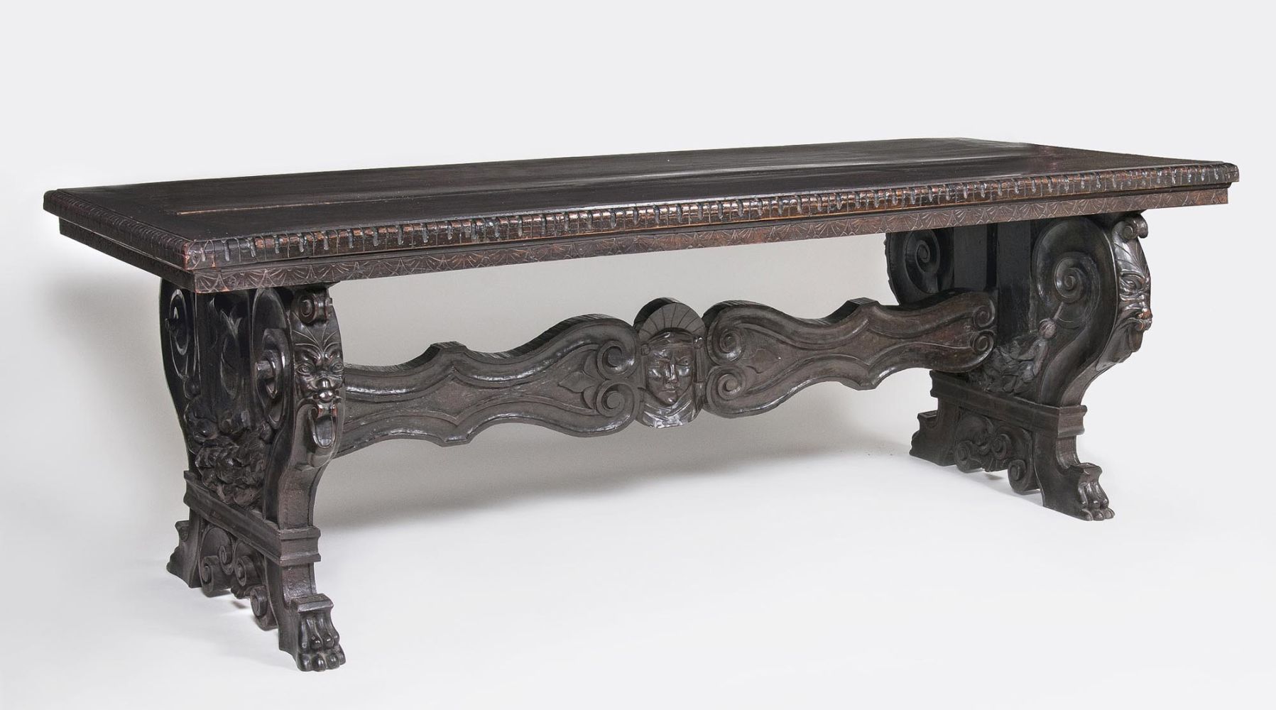 Impressive Gable Table in the Style of Tuscan Renaissance