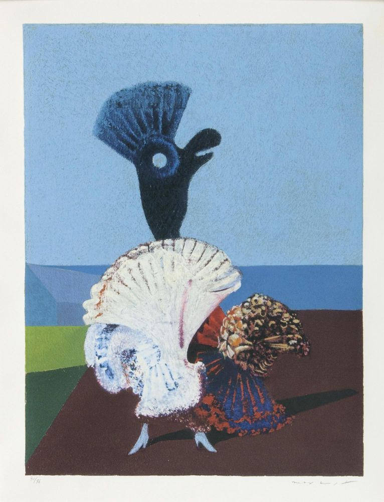 Max Ernst - Danseuse Espagnole au Bord de la Mer Danseuse Espagnole au Bord de la Mer