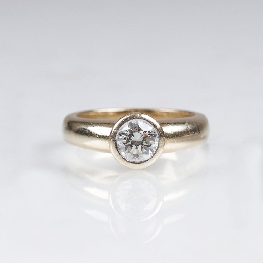 A Solitaire Diamond Ring