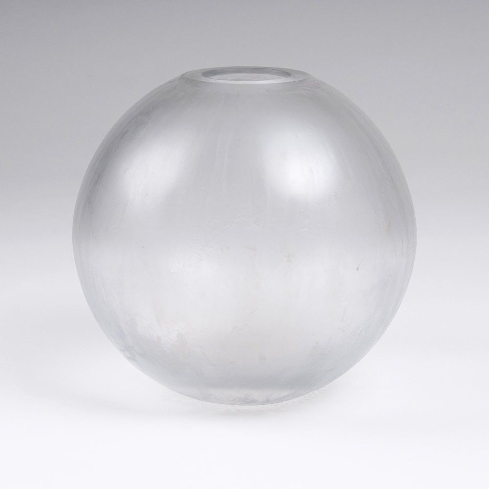 Kugelförmige Vase 'Iced'