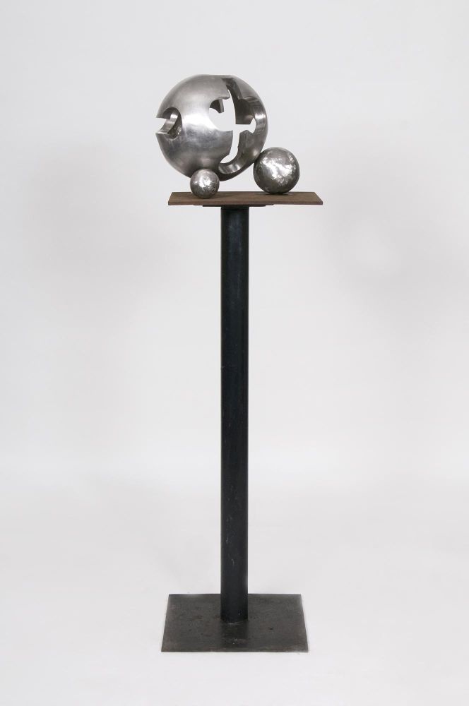 A Sculpture 'Modell Heegbarg, Komposition Kugelraum'