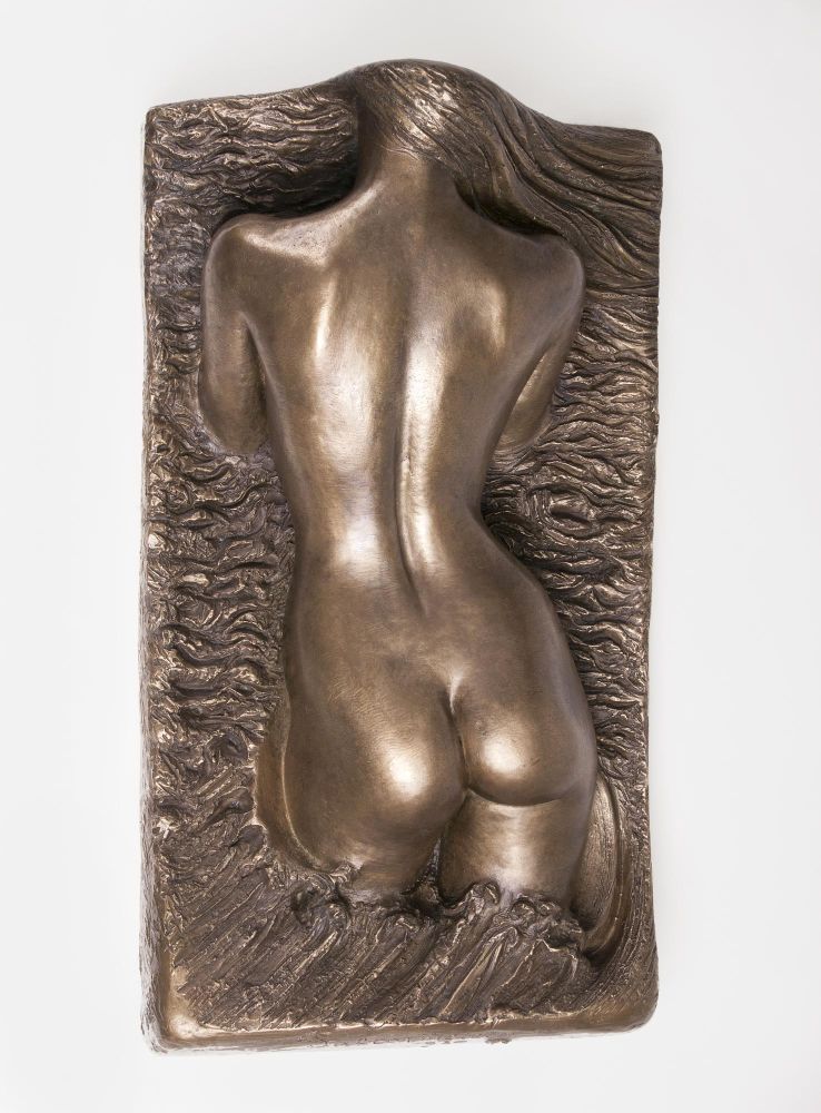 A Relief 'Female Torso in Back View'