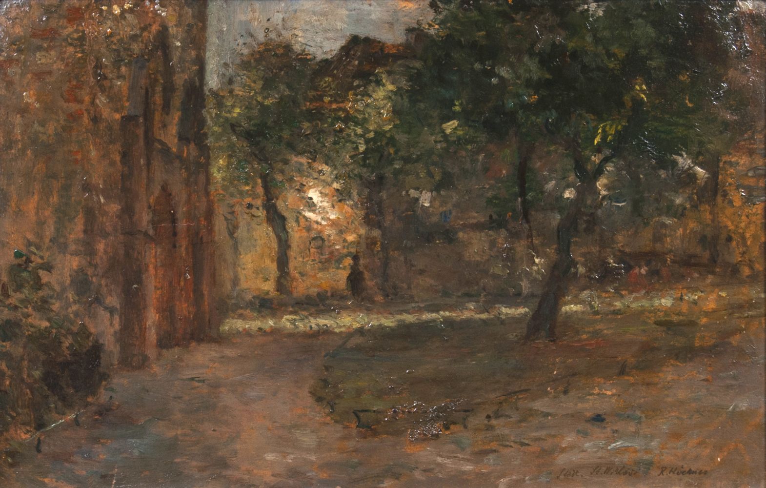 Rudolf Höckner - Das Portal von St. Wilhadi in Stade Das Portal von St. Wilhadi in Stade