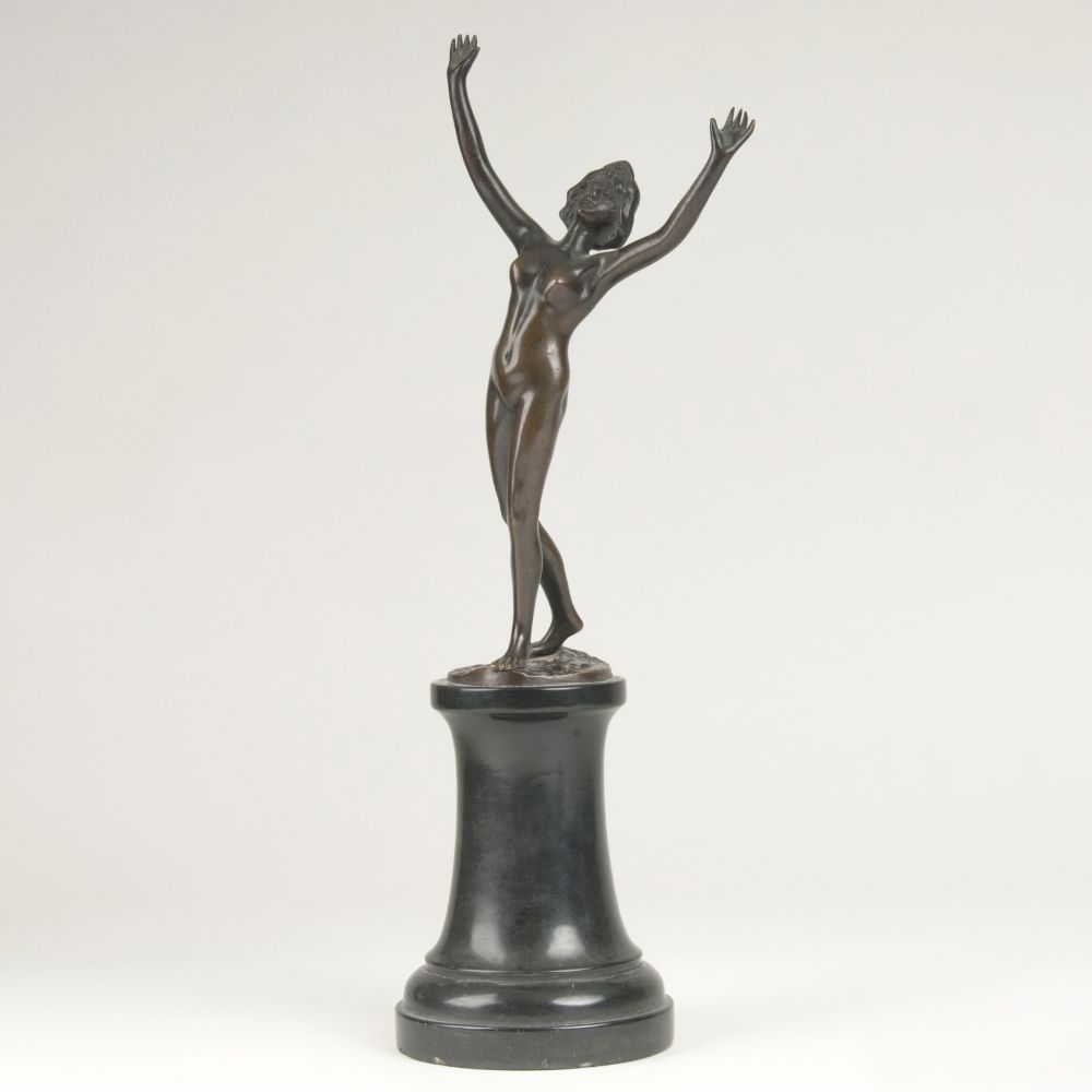 An Art Nouveau Figure 'Female Nude'