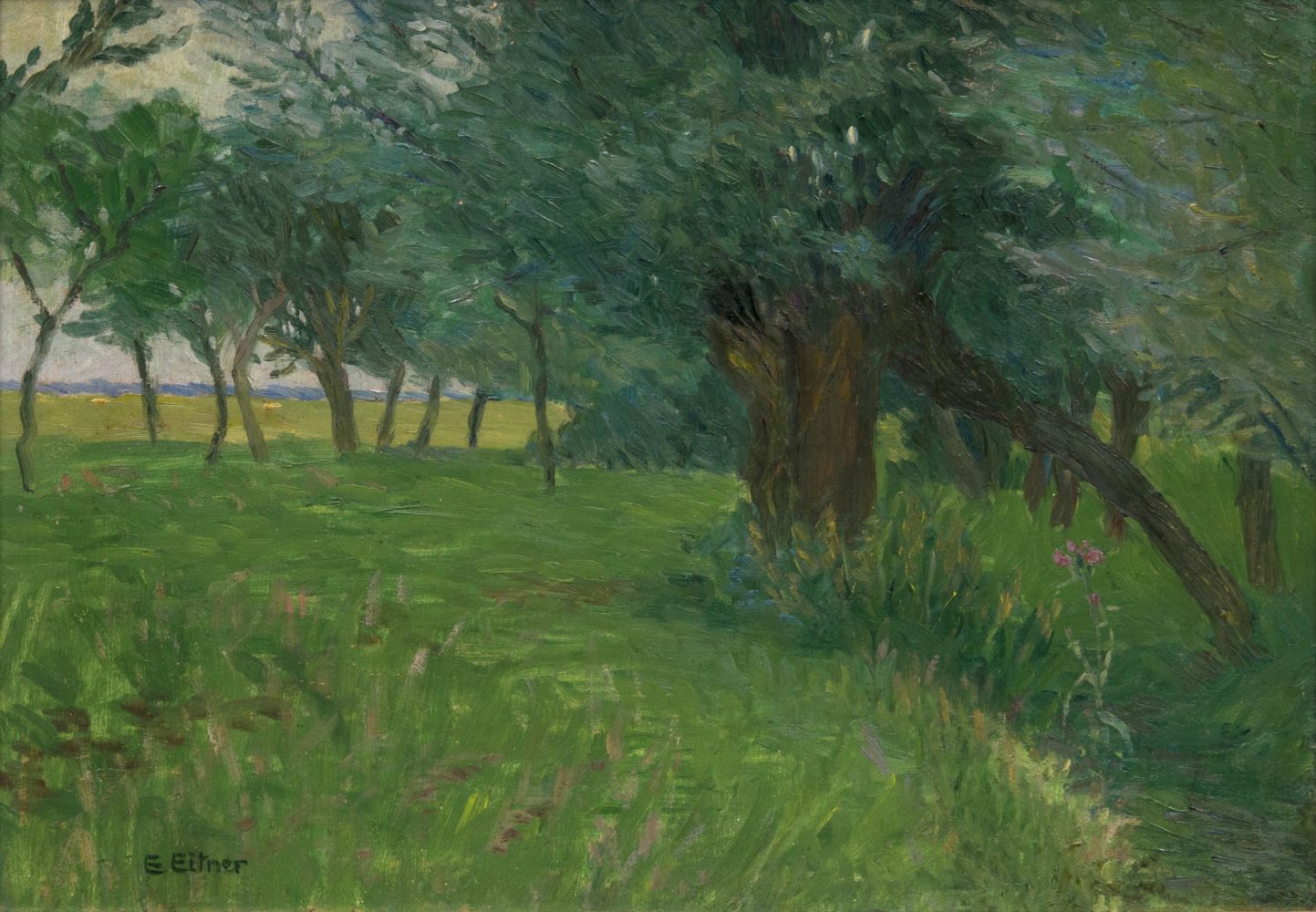 Ernst Eitner - Sommerlandschaft Sommerlandschaft
