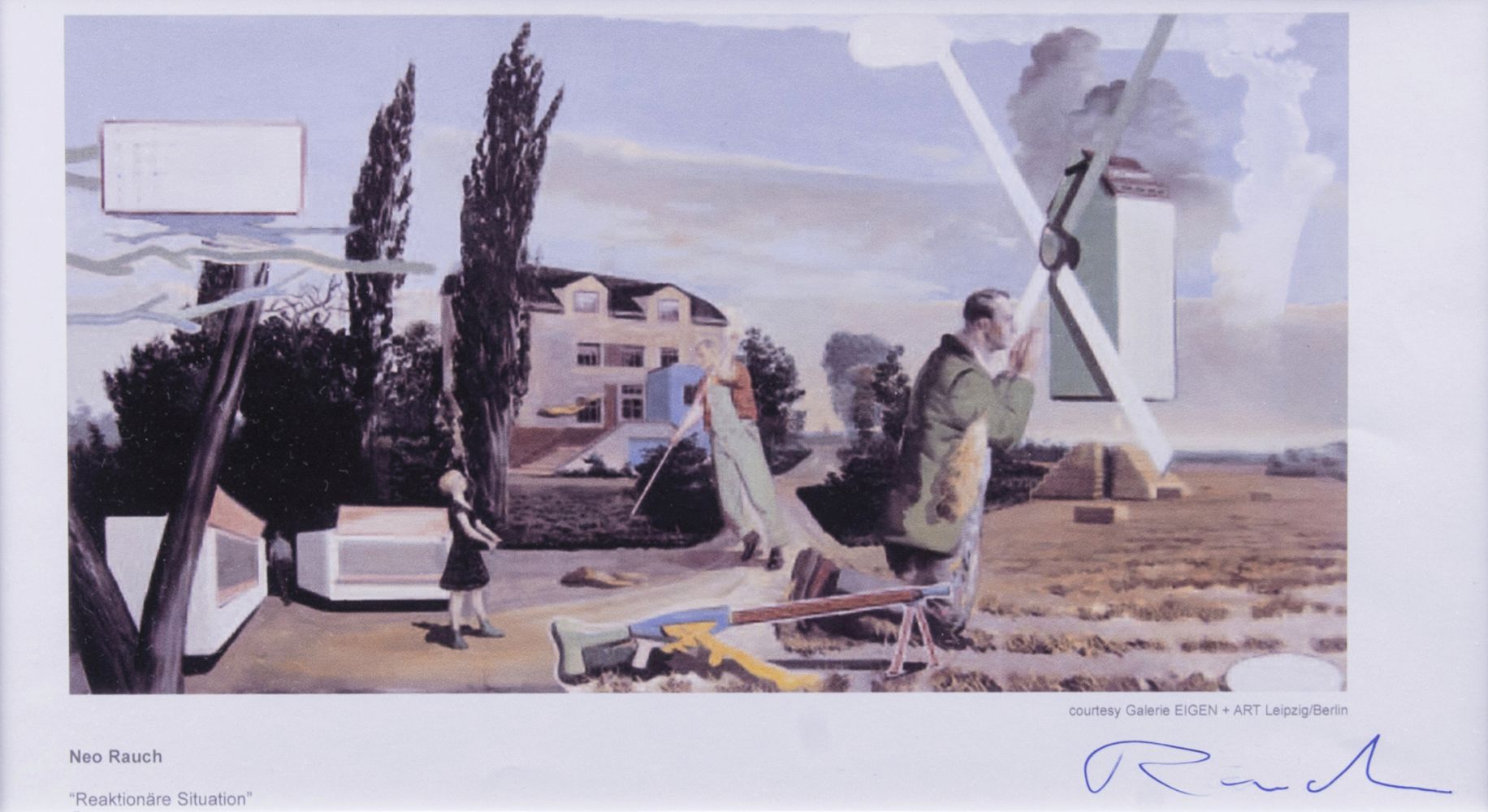 Neo Rauch - Reaktionäre Situation Reaktionäre Situation