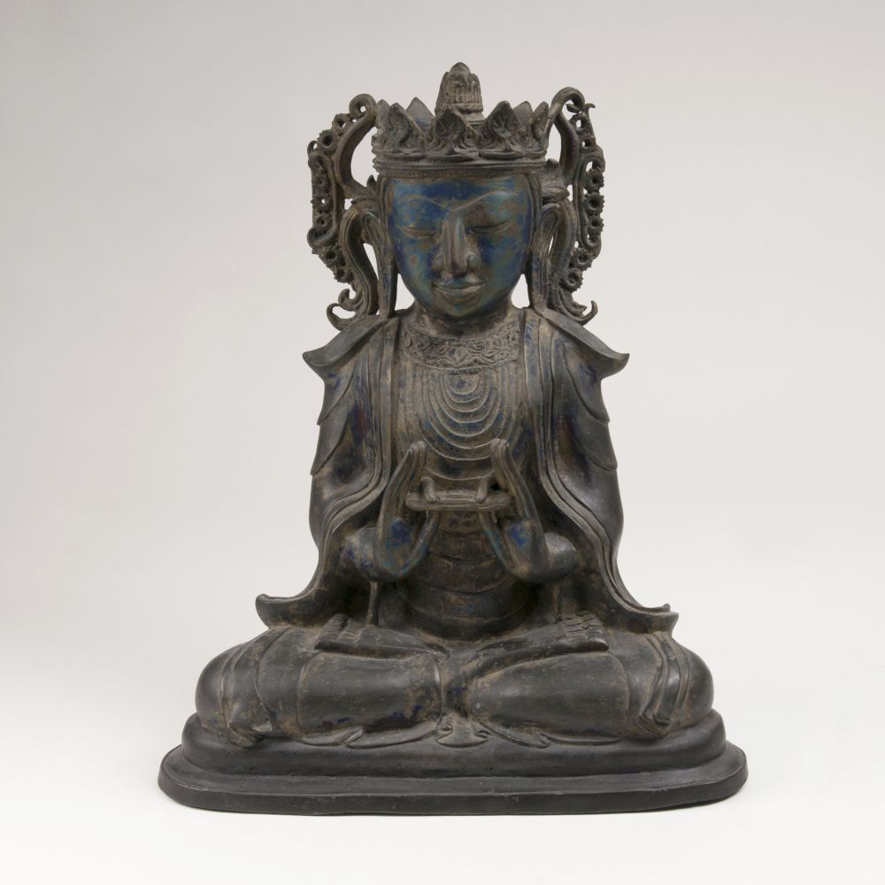 A Large Sitting Buddha