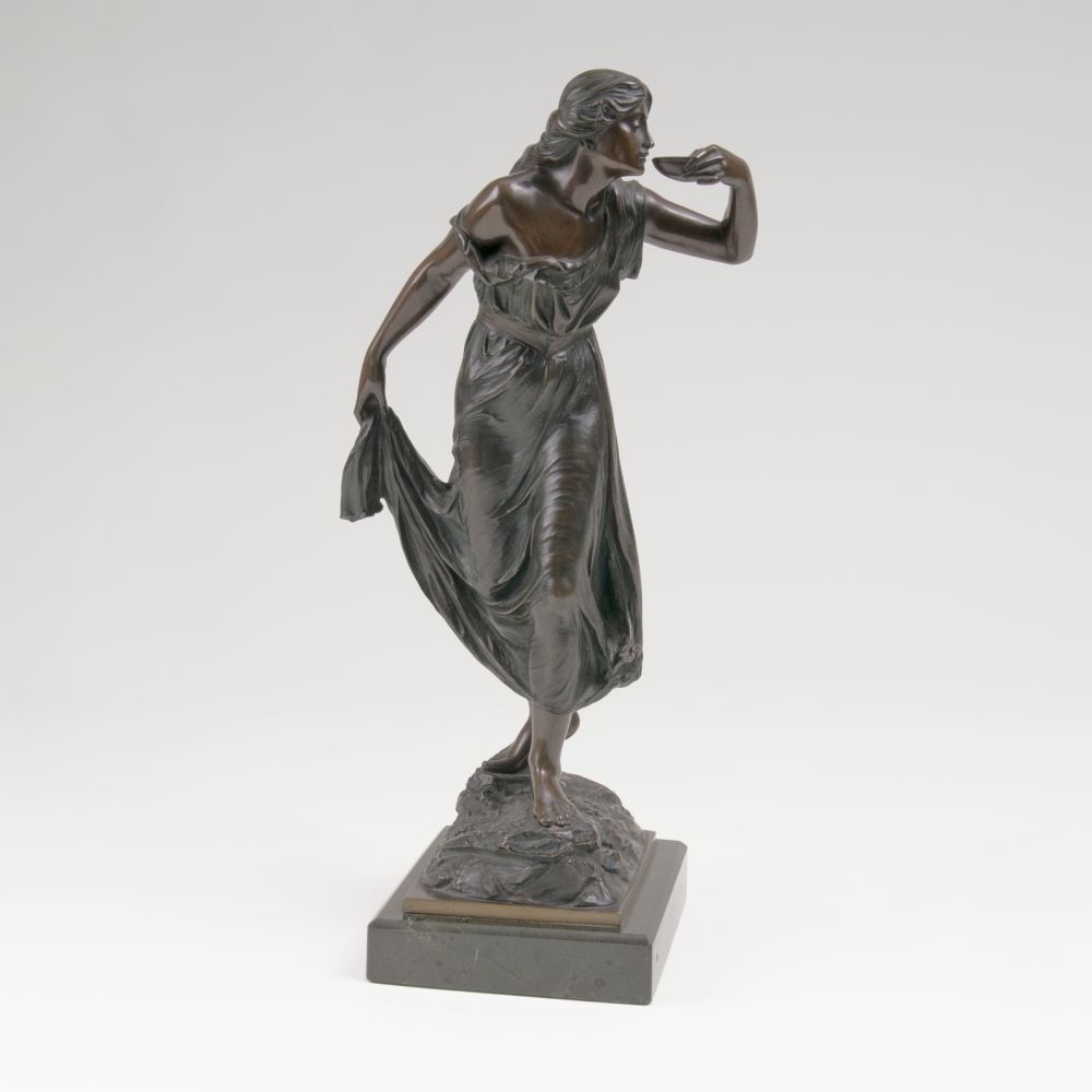 A Figure 'Maid with a Drinking Bowl' - 'La Source' - image 2
