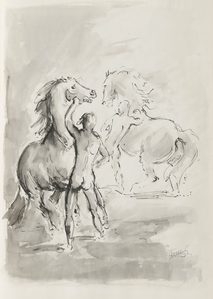 Two artworks: Horses - image 2