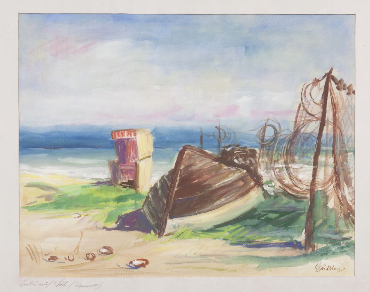 Heinz Düllberg - Herbst auf Föhr Herbst auf Föhr