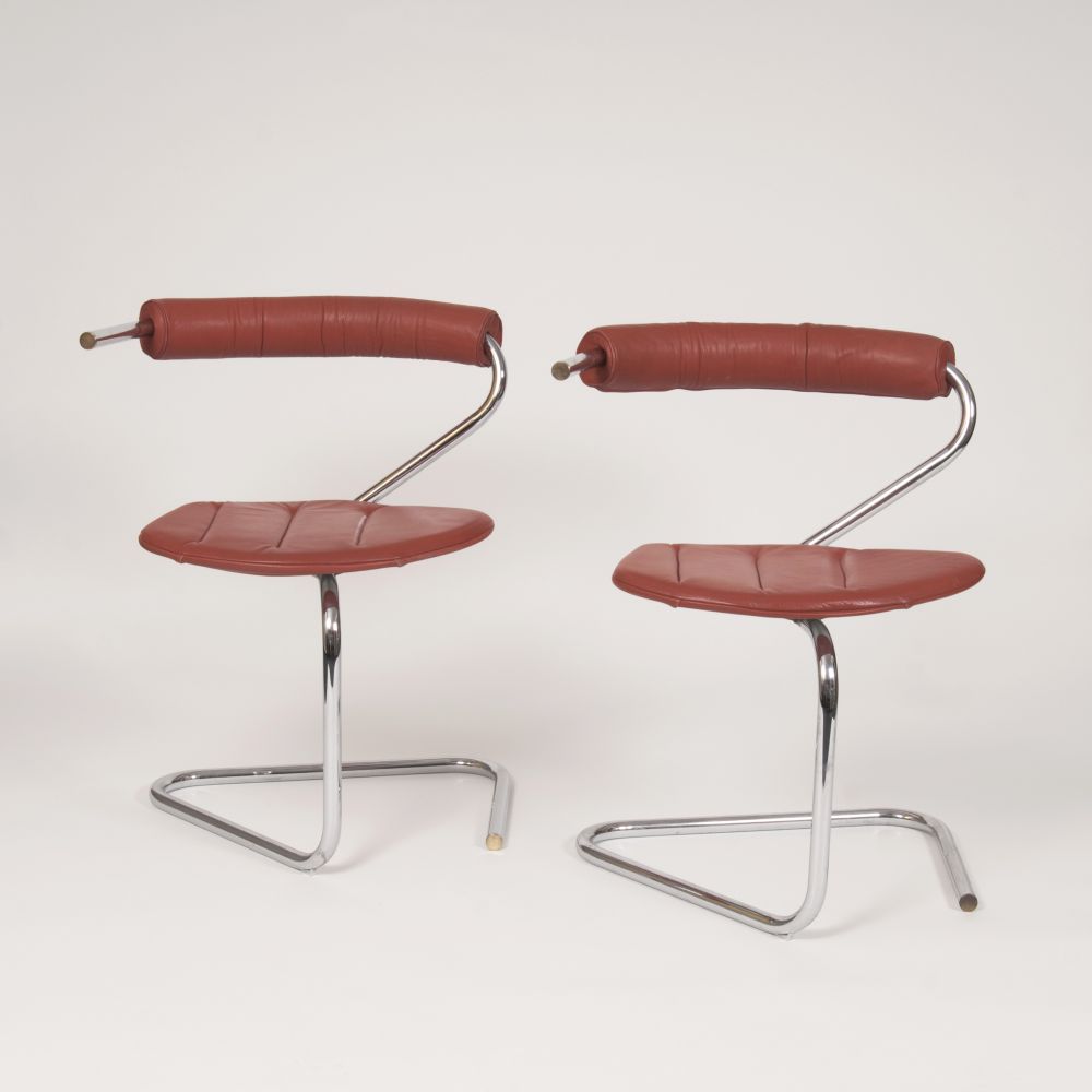 Stefan Wewerka - Paar Designklassiker Einschwinger 'B5' für Tecta Paar Designklassiker Einschwinger 'B5' für Tecta