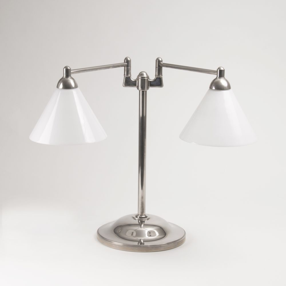 A Double Table Lamp 'Tragara'