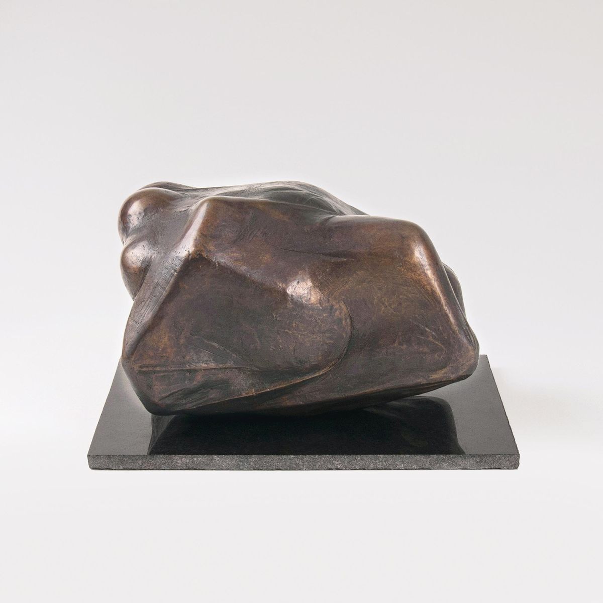A Bronze Sculpture 'Wolke Sieben'