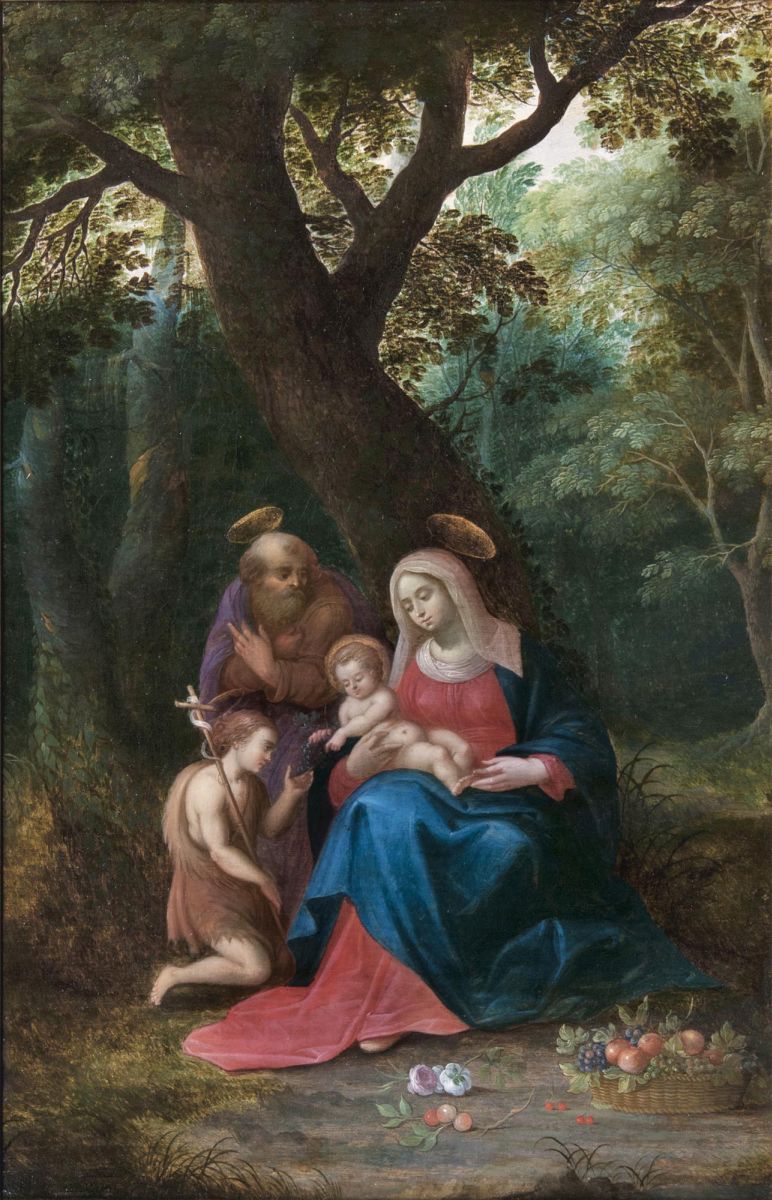 Die Heilige Familie mit dem Johannesknaben