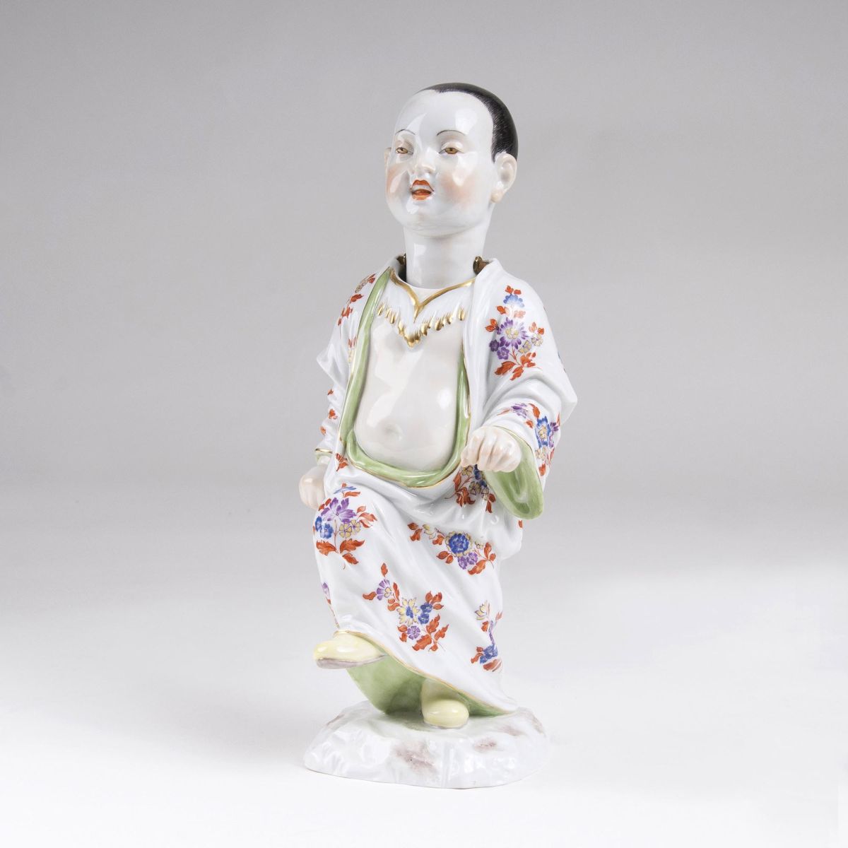 Figur 'Chinesenkind mit beweglichem Kopf'