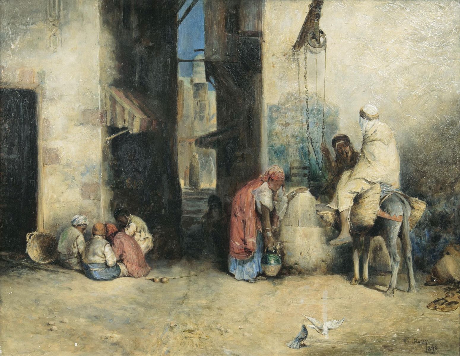 Oriental Street Scene