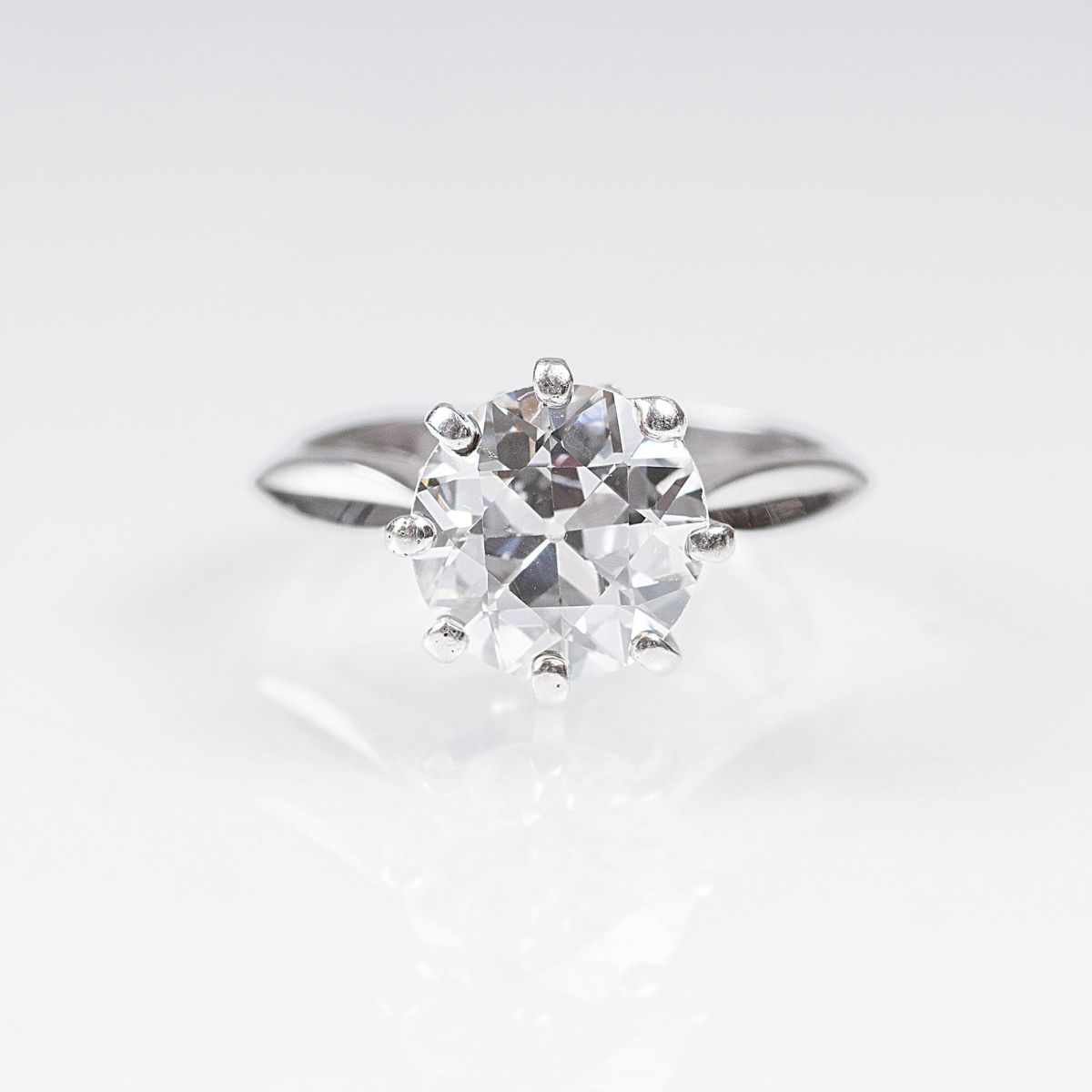 A Highcarat Diamond Solitaire Ring