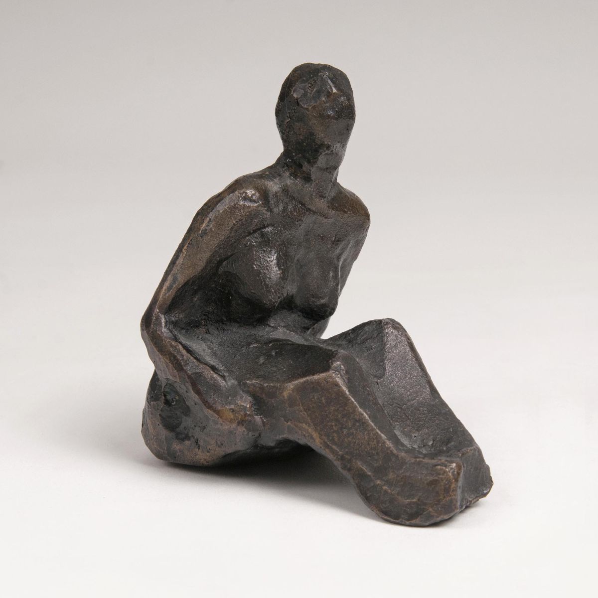 A Small Figure 'Seated Female Nude'