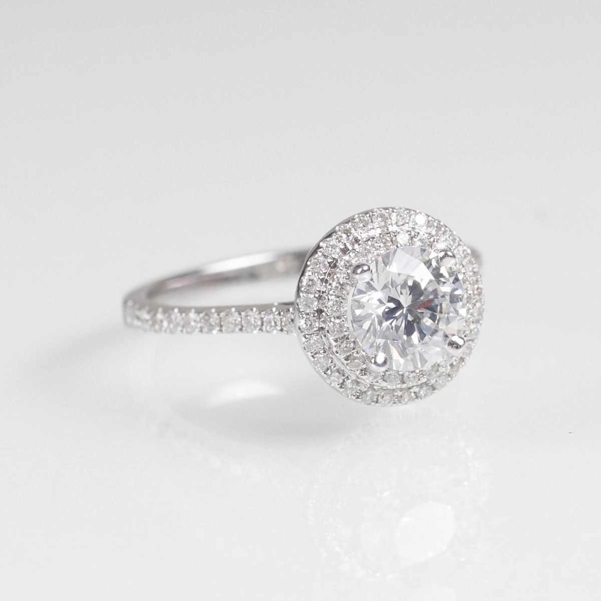 A Classical Solitaire Diamond Ring - image 2