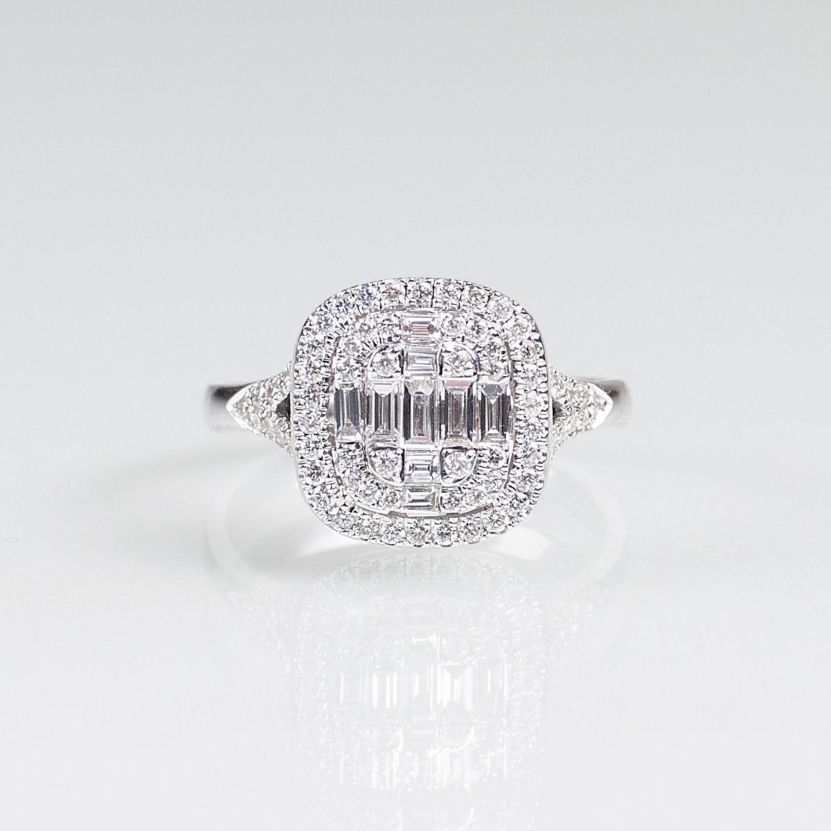 Diamant-Brillant-Ring