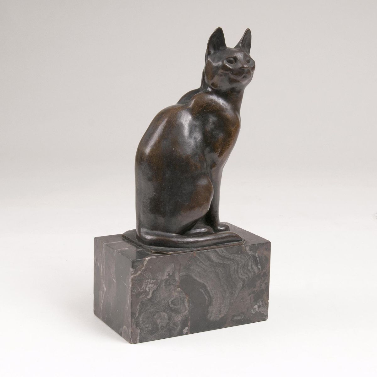 An Animal Figure 'Seated Cat' - image 2