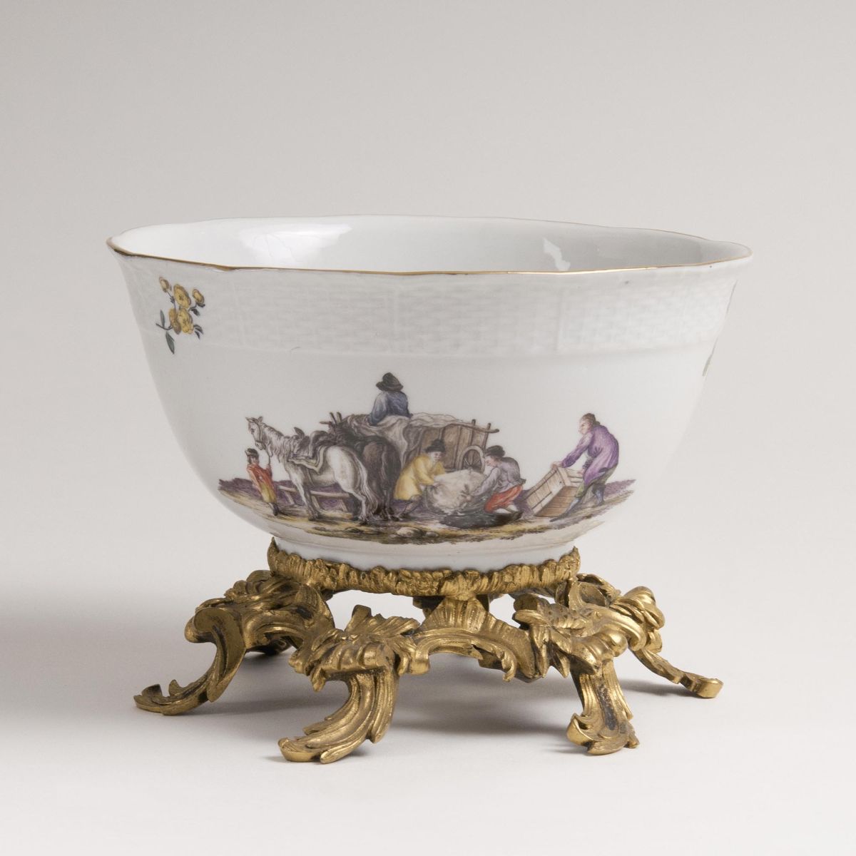 A Rare Bowl with Ormolu Mount - image 2
