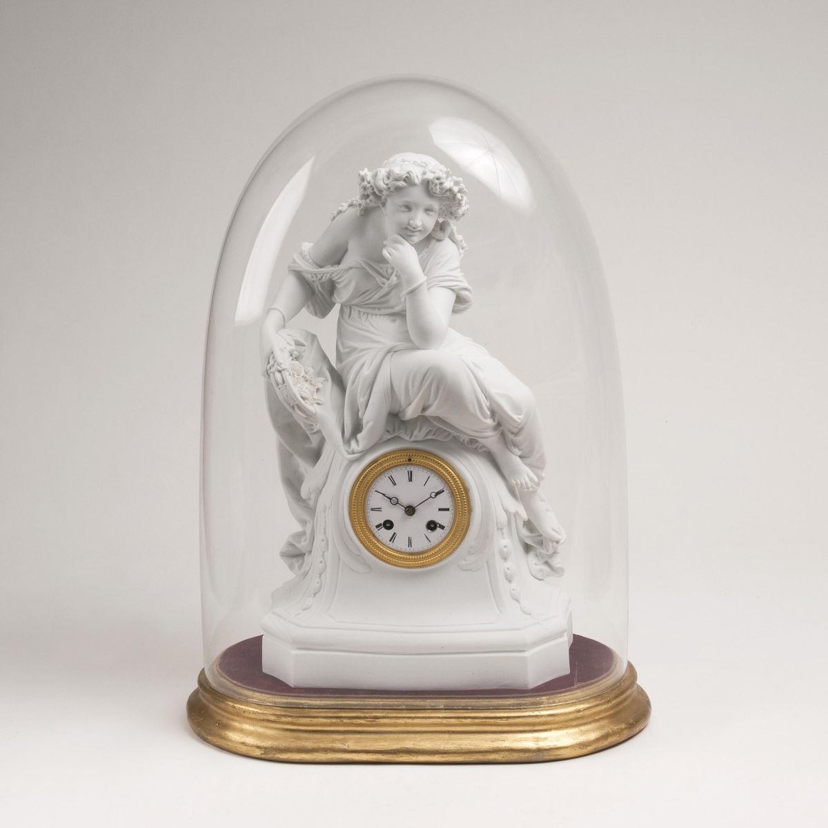 A Bisquit Pendulum 'Allegory of Summer' - image 2