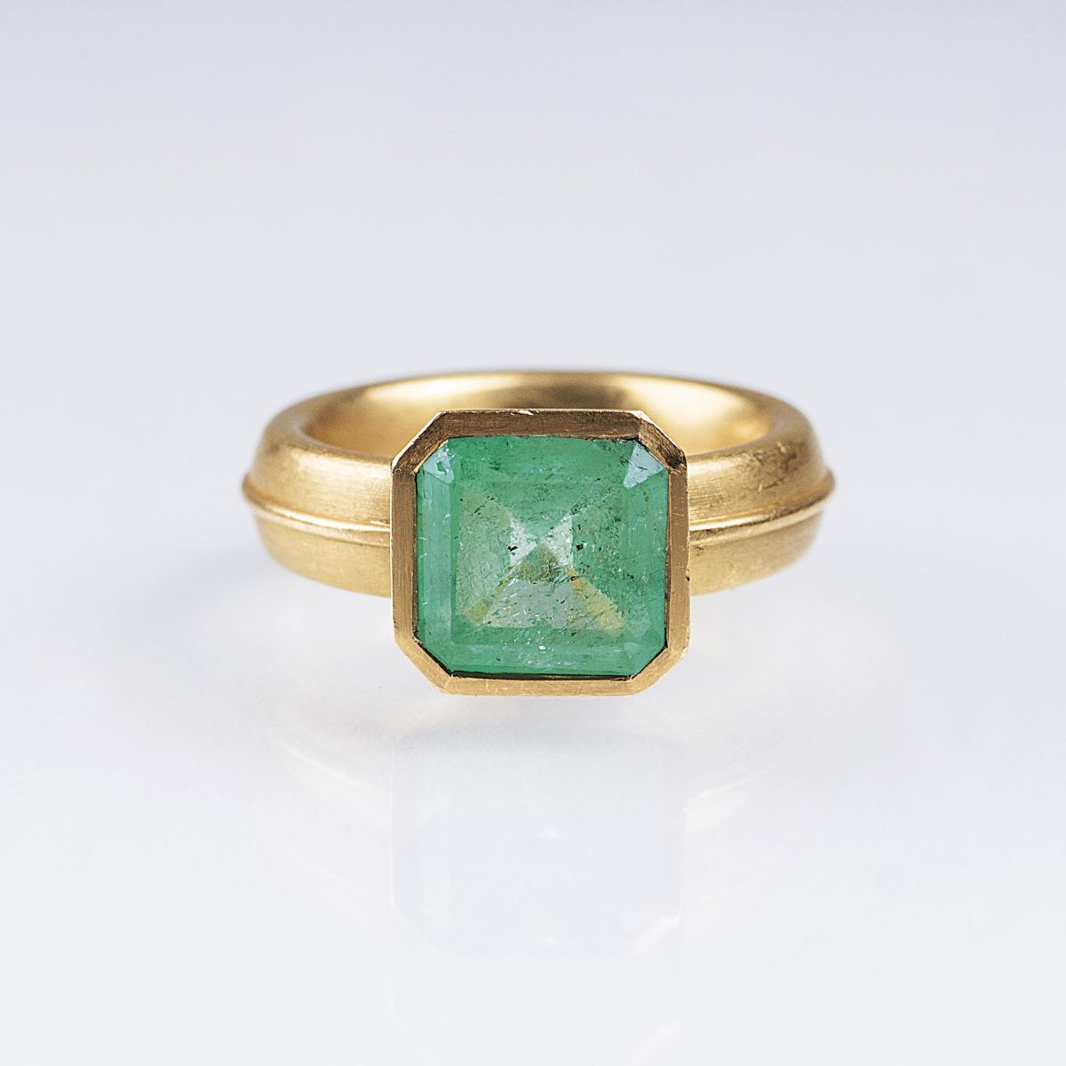 An Emerald Ring by Jeweller Panzerknacker