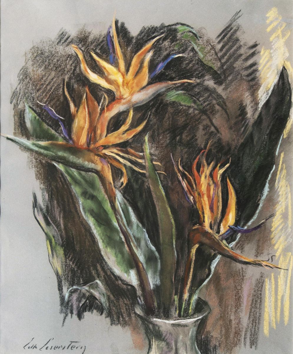 Strelitzia in a Vase