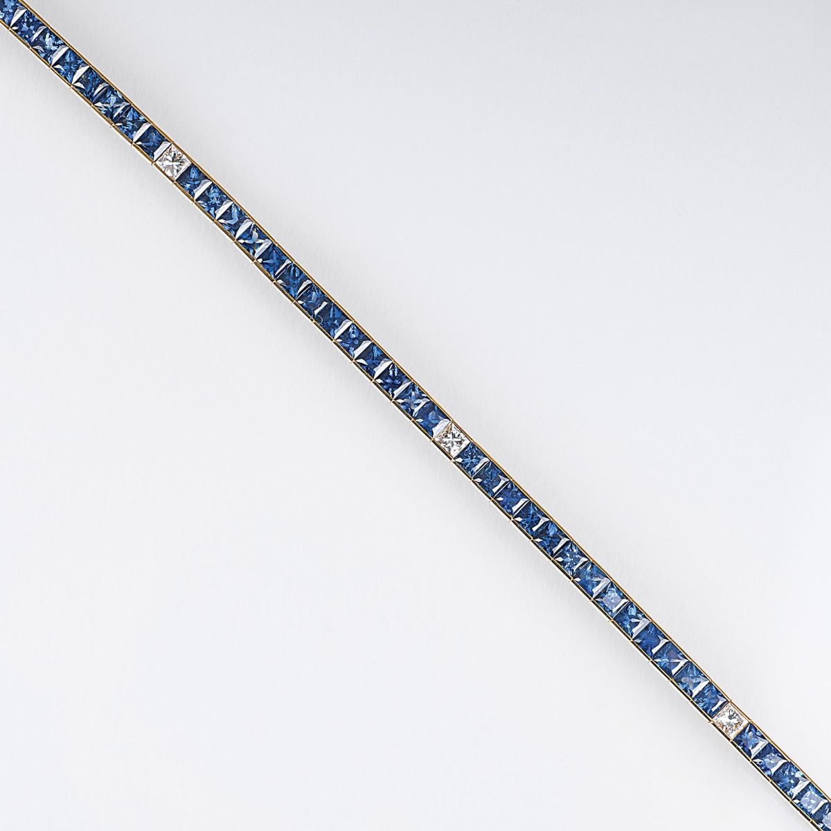 A highvalue Sapphire Diamond Bracelet