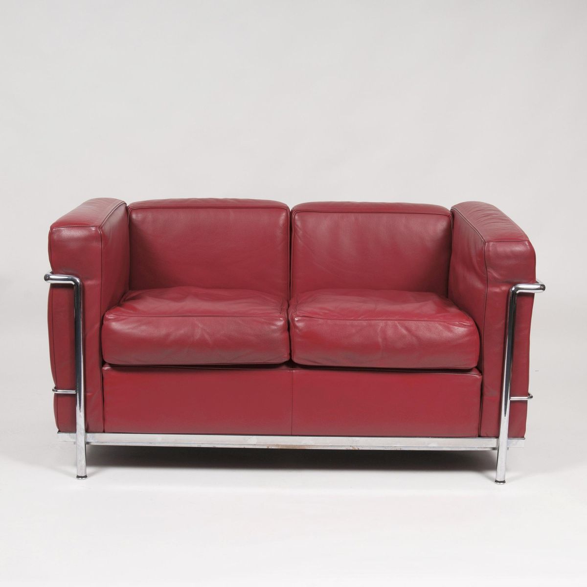 Le Corbusier & Jean Janneret & Charlotte Perriand - A Two-Seater Sofa 'LC2' for Cassina A Two-Seater Sofa 'LC2' for Cassina