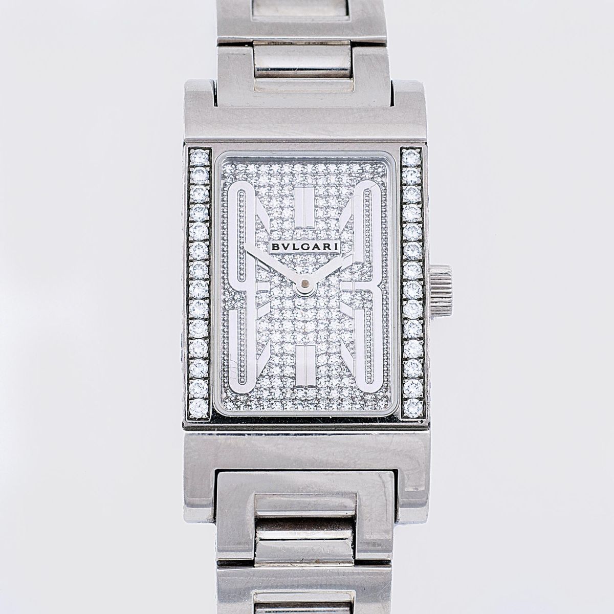 Damen-Armbanduhr mit Diamant--Besatz 'Rettangolo' - Bild 2