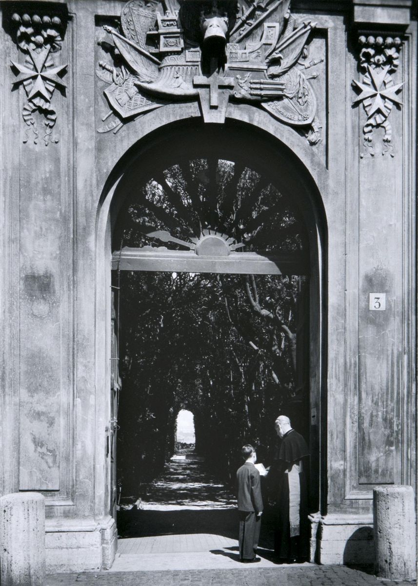 Bishop Fulton Sheen in Rome