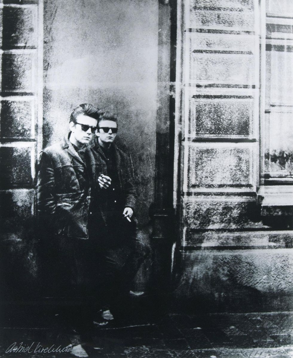 Stuart Sutcliff at the Rear Exit of the Star Club, 1961