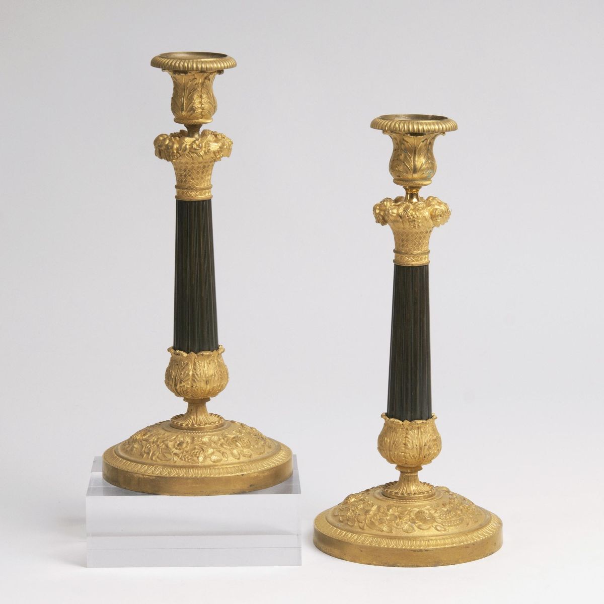 A Pair of Charles X Candlesticks