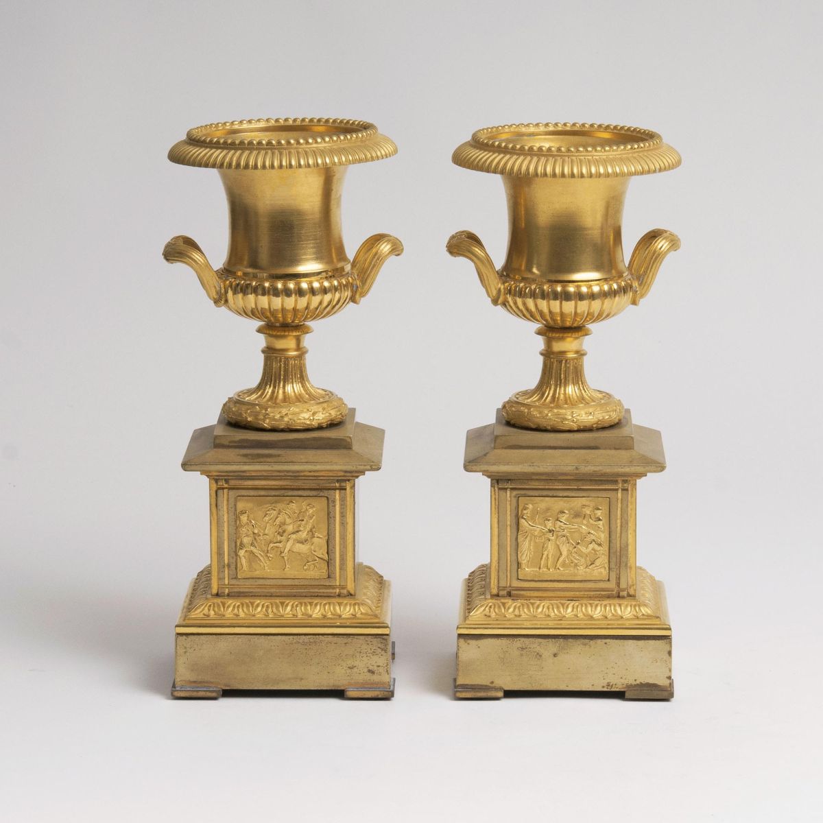 A Pair of Napoleon III Fireside Decorations