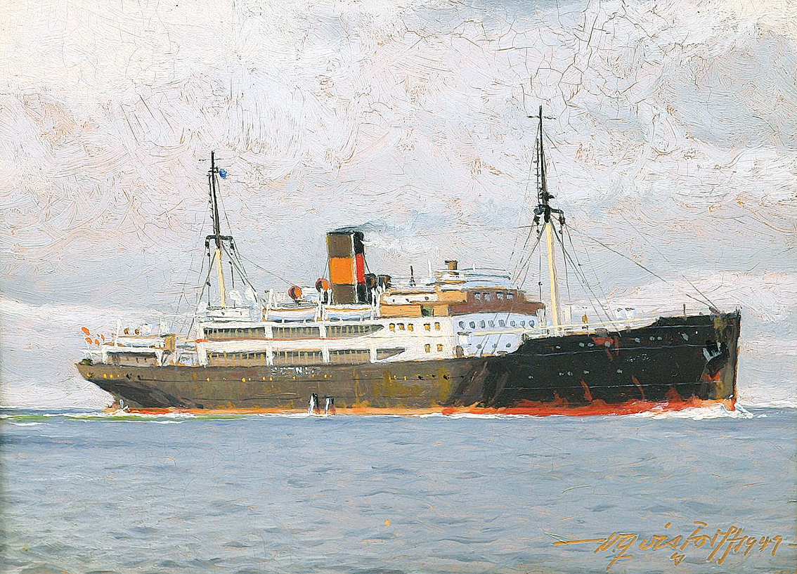 A passenger steamer