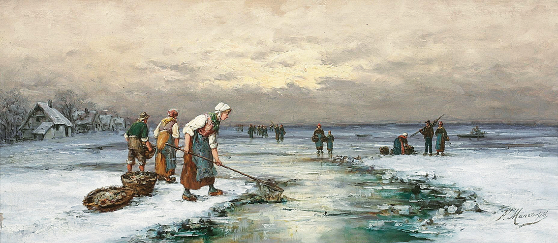 Fishing in the ice