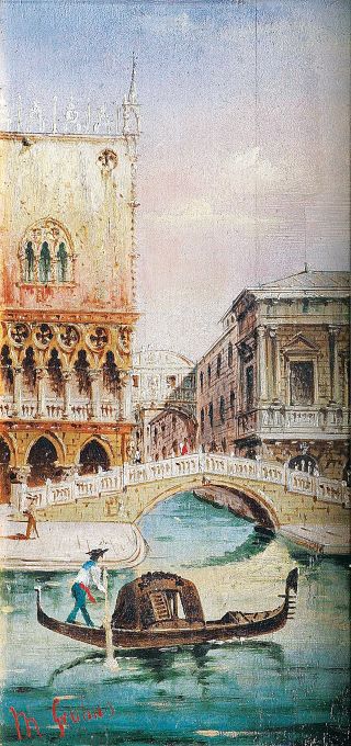 Venice: The doge's palace and the bridge of sighs