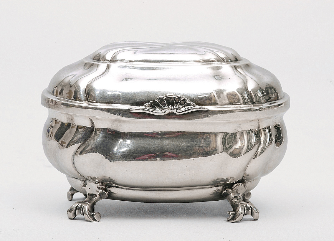 A rare 'baroque' sugar bowl
