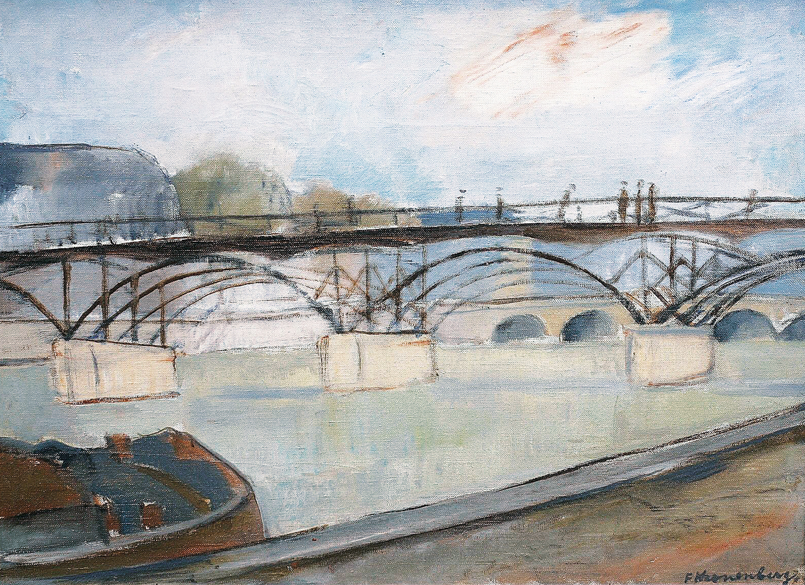 Seinebrücke in Paris