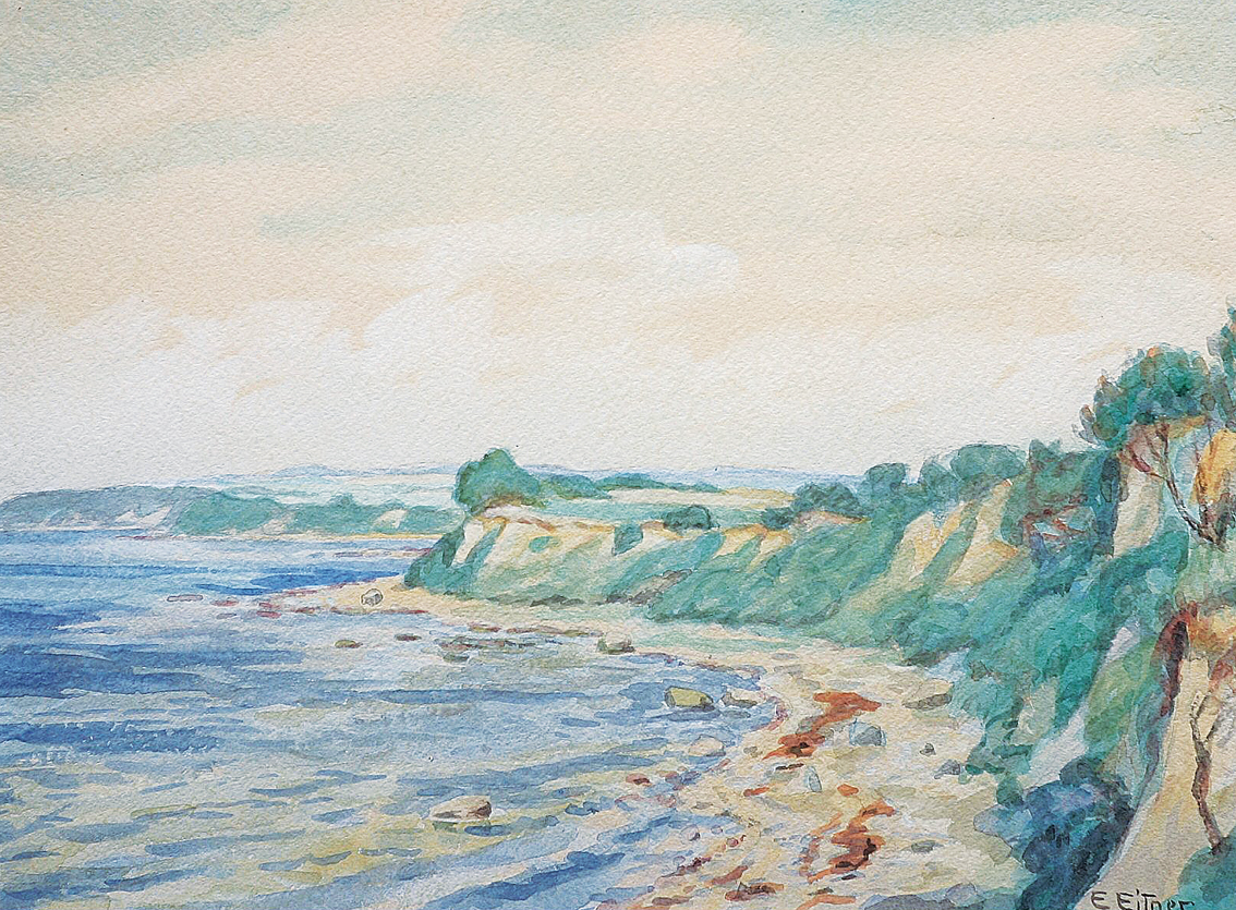 A coastal landscape on Sylt
