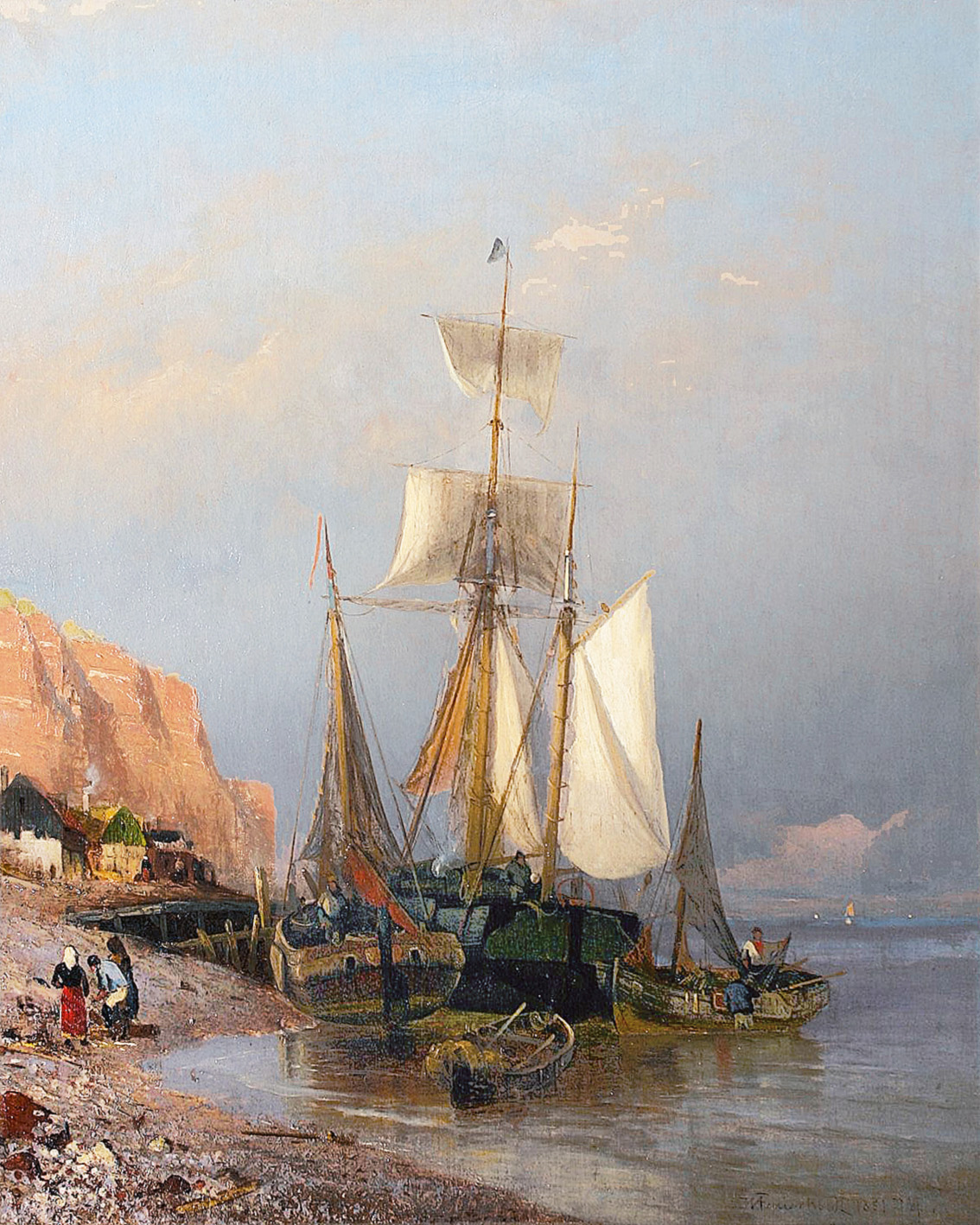 Boats at the coast