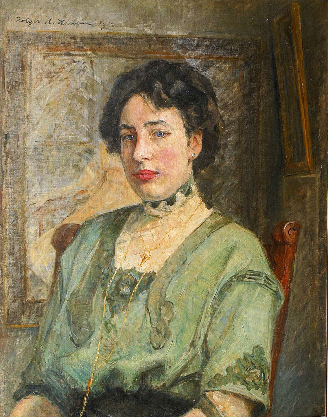 Portrait of a young lady