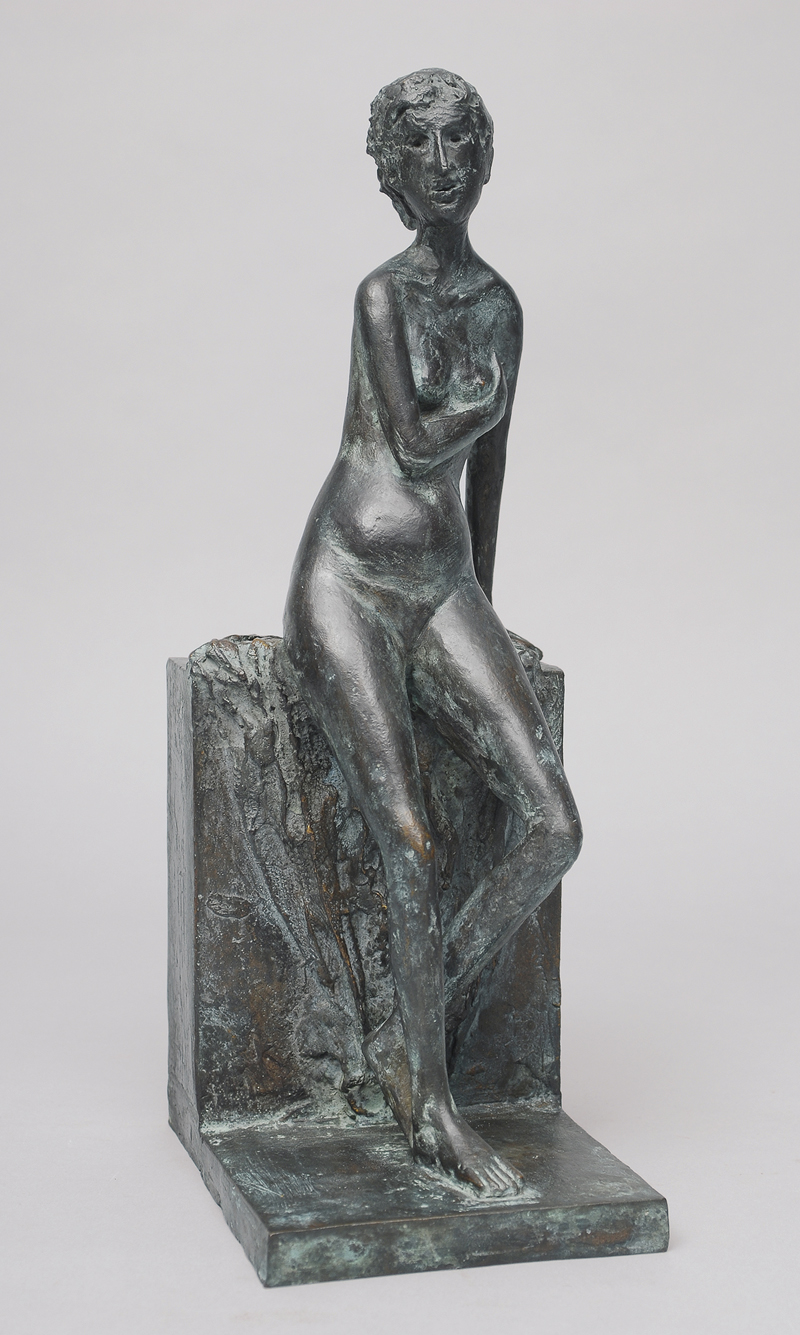 Bronze-Figur 'Weiblicher Akt'
